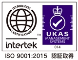 ISO9001:2015 認証取得